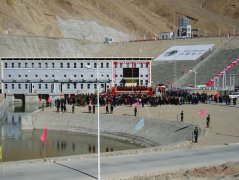 獅泉河水電站排水壓力鋼管防凍采用安徽91天美麻豆视频自